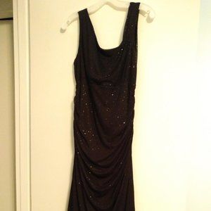 Black evening gown